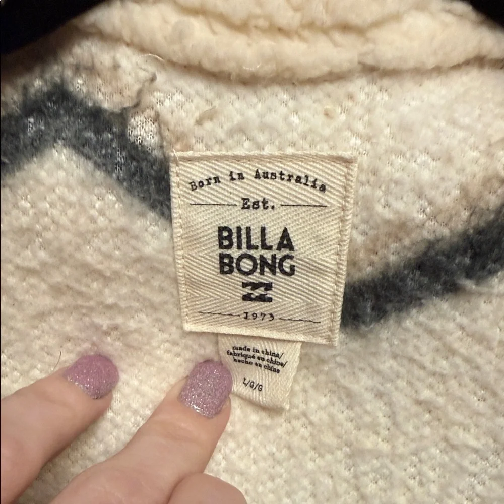 Billabong Montreal Longline Fleece Jacket - Picture 2 of 3